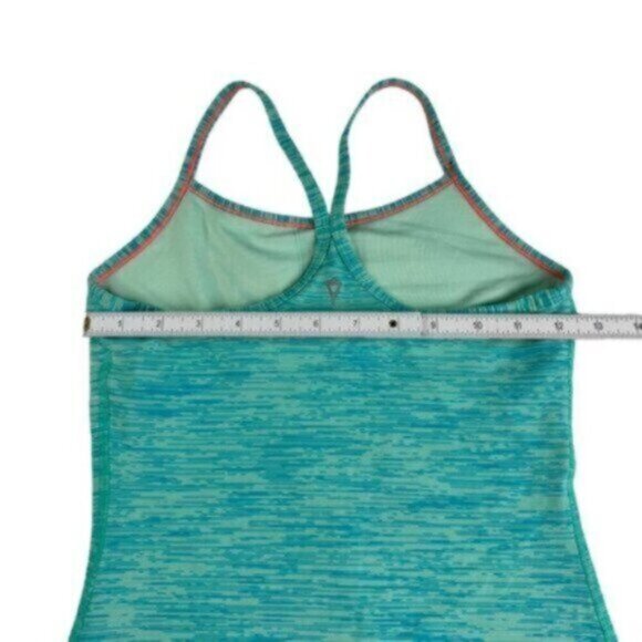 Iviva | Girls Power Y Tumblin Skinny Stripe Racerback Tank Top Size 12 - Picture 5 of 7